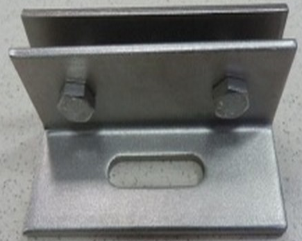 Nerezový úchyt konštrukcie falcový (SOLAR) Nerezový úchyt konštrukcie falcový (SOLAR)